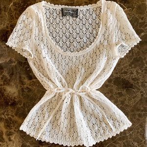 Reformation Crochet Top